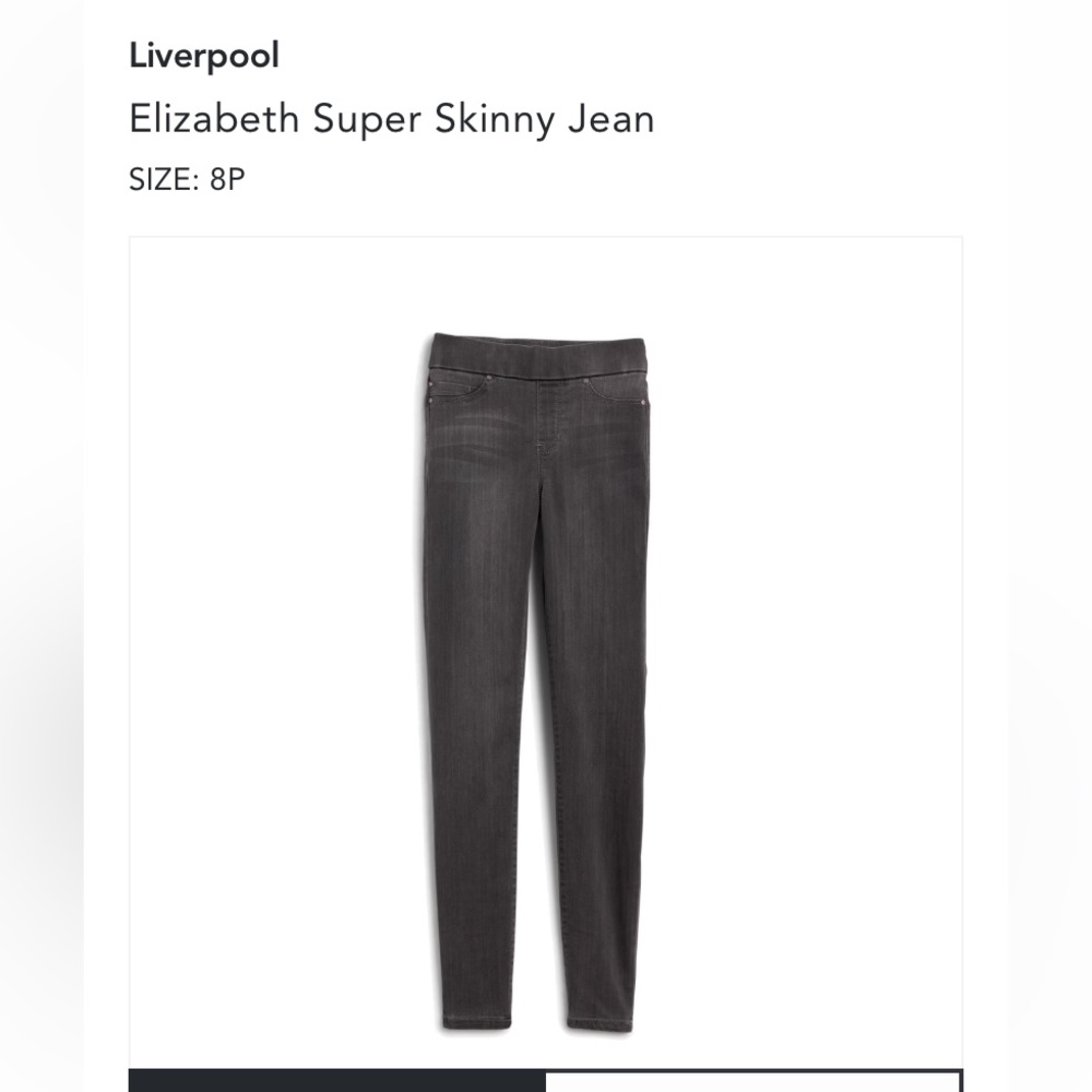 Liverpool hardly worn skinny jeans